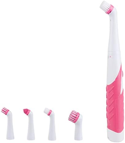 Electric Cleaning Brush with 4 in 1 Multiple Brush Heads, Indoor Household by SOARING