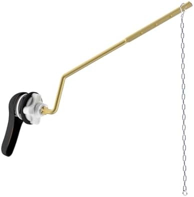Hibbent Metal Side Mount Toilet Handle Replacement Kit, Oil Rubbed Bronze by Hibbent