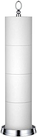 ROLABAM Heavy Weighted Toilet Paper Holder Free Standing Toilet Paper by ROLABAM