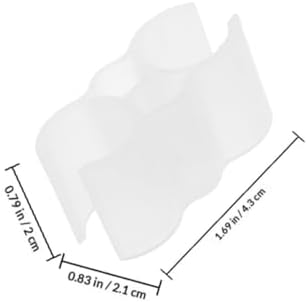 2 Pack Plastic Broom Clips for Dustpan and Broom Secure Connector - Image 2