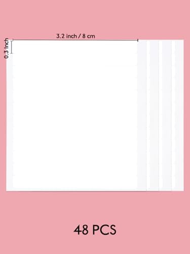 WENNALIFE 8 cm Hair Extension Tape Tabs Single-Sided - Image 2