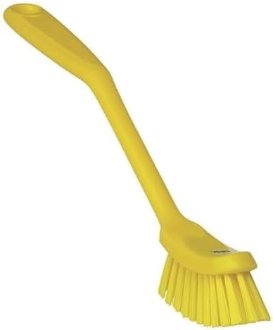 Vikan - Fine Dish Brush - Heavy-Duty, Slip-Resistant Cleaning Brush, by Vikan
