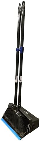 Durable and Sturdy Angle Broom and Lobby Dustpan Set, Space Saving - Image 2