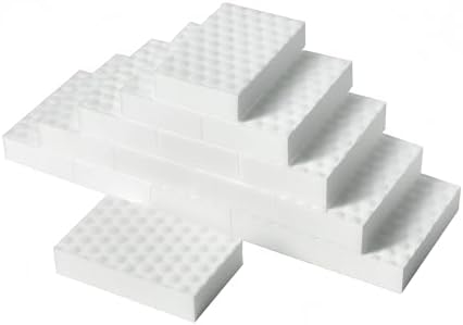 Magic Sponges Eraser, 20 Pack Melamine Sponge in Bulk, 2X Density by BAISENJIE