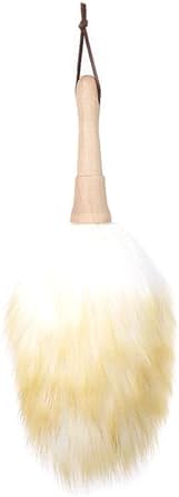 Wool Duster, Long Handle Duster, Wool Lambswool Cleaning Brush Duster, Wool by BORGBAR