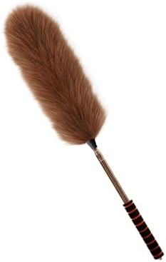 Lambs Wool Extendable Household Cleaning Duster 64" Wall Duster Cleaner by iHUFeather