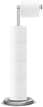 RRM Toilet Paper Holder Stand, Free Standing Toilet Paper Holder by RRM