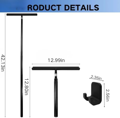 Black Telescopic Shower Squeegee - Image 2