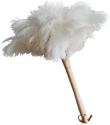 Ostrich Feather Dusters, Naturally Soft, Solid Wood Handle, 17.3'' Long by Unknown