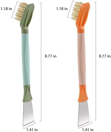 2-in-1 Dual Head Kitchen Scraper Brush, 2 Pack - Image 2