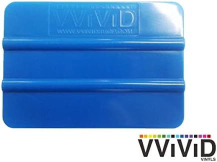 VViViD Blue Handheld Vinyl Wrap Applicator Squeegee - Image 4