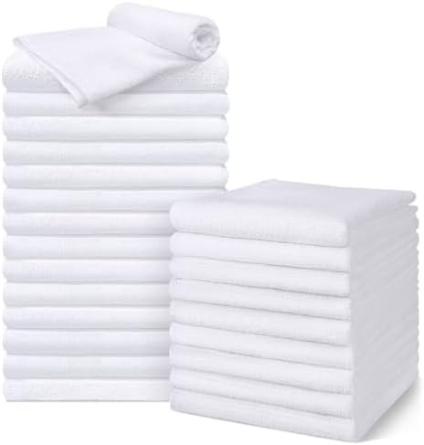 UNIMADE Salon Towels 24 Pack, Super Soft Microfiber Hand Towel by Unimade