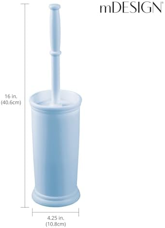 mDesign Toilet Bowl Brush and Holder - Image 4