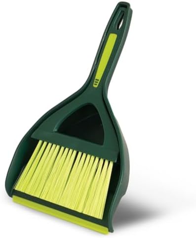 Pine-Sol Mini Dustpan and Brush Set | Nesting Snap-On Design | Portable - Image 5