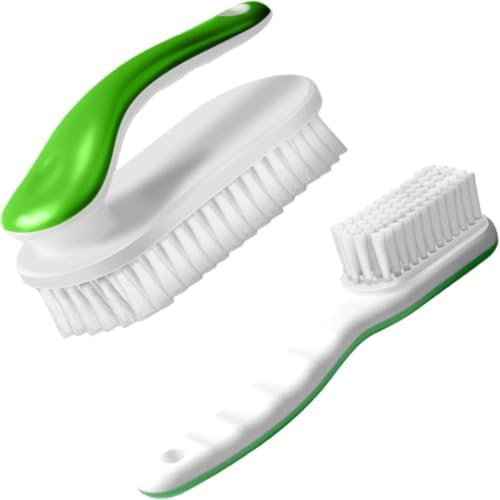 2 Pack Shoe & Laundry Cleaning Brush, Household Soft Bristle Scrubbing by Unknown