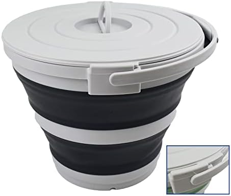 SAMMART 10L Collapsible Fishing Bucket - Image 4