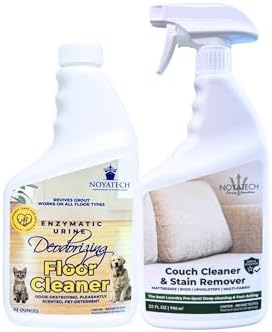 NOYATECH Couch Stain Remover and Pet Floor Cleaner Bundle, 2 x 32 oz by NOYATECH