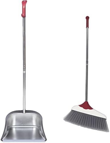 Healifty 1set Broom and Dustpan Handle by Healifty