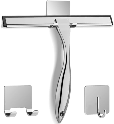 All-Purpose Stainless Steel Shower Squeegee by DOCROK