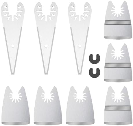 9pcs Oscillating Scraper Blades by BBYPP
