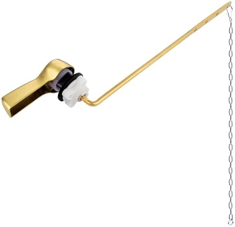 Hibbent Universal Metal Front Mount Toilet Handle Replacement Kit by Hibbent