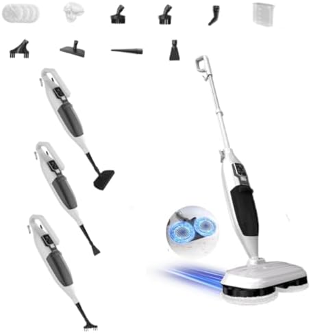 PUREBEAR 212°F Scrub & Steam Mop, Steam Cleaner by 24-hourrapidresponse