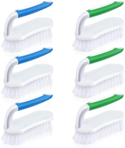 Lallisa 6 Pcs Scrub Brush Bulk for Cleaning by Lallisa
