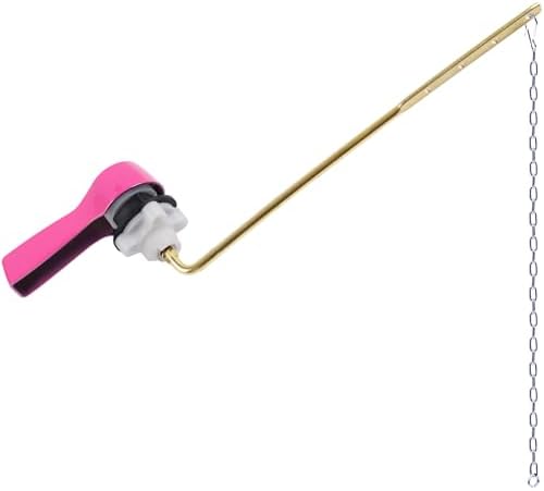 Hibbent Universal Metal Front Mount Toilet Handle Replacement Kit by Hibbent