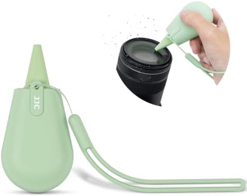 JJC Pocket-Sized Silicone Camera Dust Blower Small Lens Air Blower by JJC
