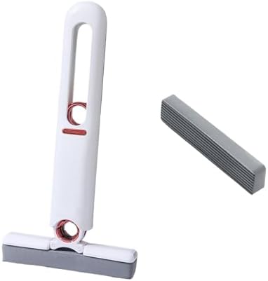 ANIS・KEBBR Compact Handheld Wet Dry Multi-Purpose Mini Sponge Cleaning Mop by Unknown