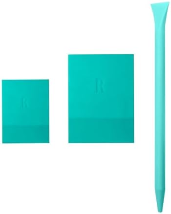 3 Pack Mini Rubber Squeegee for Ink, Paste and Paint by BOOLOOEN
