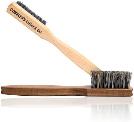 Cobbler’s Choice Horsehair Welt Brush Bundle by CobblersChoiceCo