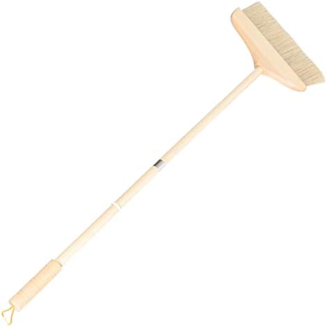 Indoor Broom with Long Handle Soft Bristle by Anneome