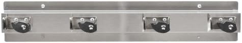 Ex-Cell Kaiser 333-4 SS Stainless Steel Mop and Broom Holder by Excell+Home+Fashions+