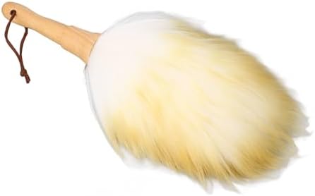 Fabater Lambswool Duster, Extendable 100% Natural Wool Cleaning Brush Duster - Image 4
