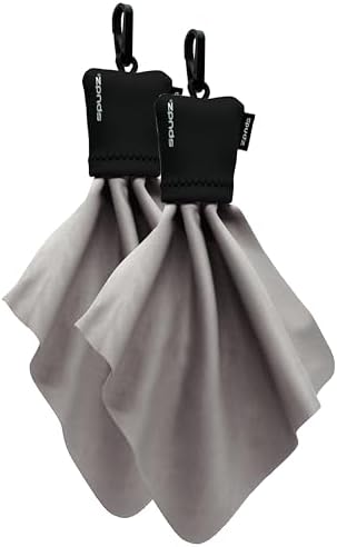 SPUDZ Classic Microfiber Lens Cleaner – Clip-On Pouch, Washable – by SPUDZ