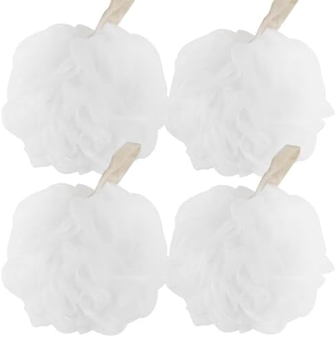 Fu Store Loofah Sponge Shower Loofahs 4 Colors Bath Sponges Body Scrubbers by FuStore