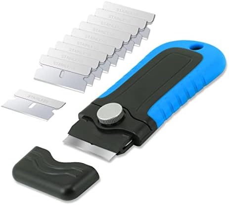 Gomake Razor Blade Scraper Tool, Glass Stovetop Paint Scraper by Gomake