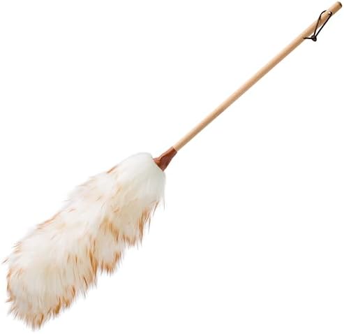 Redecker Lambswool Duster, Natural Magnet by Redecker