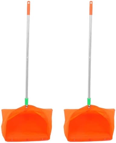 2-Pack Industrial Dust Pan Standing Dust Pan by NIYANGLE