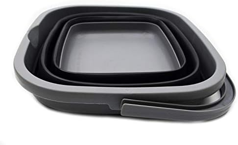 SAMMART 11L Collapsible Rectangular Handy Bucket - Image 2