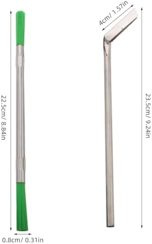 Long Handle Crevice Cleaning Tool, Gap Scraper Brush Set - Image 2