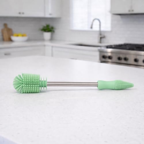 Haakaa Food-Grade Silicone Double-Ended Cleaning Brush - Image 2