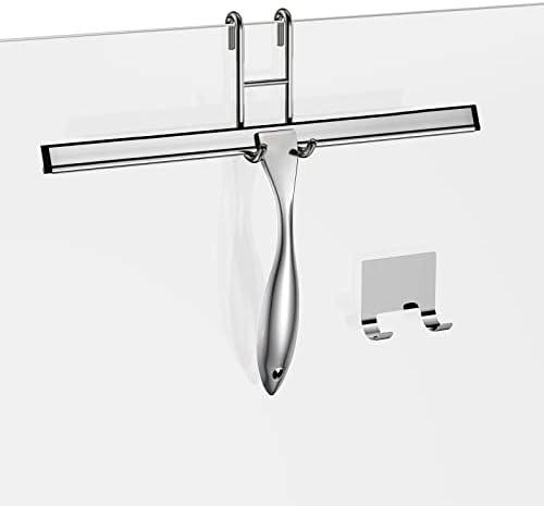 Shower Squeegee Set, 14-Inch Stainless Steel Squeegee, All-Purpose Squeegee by SSTOOHL