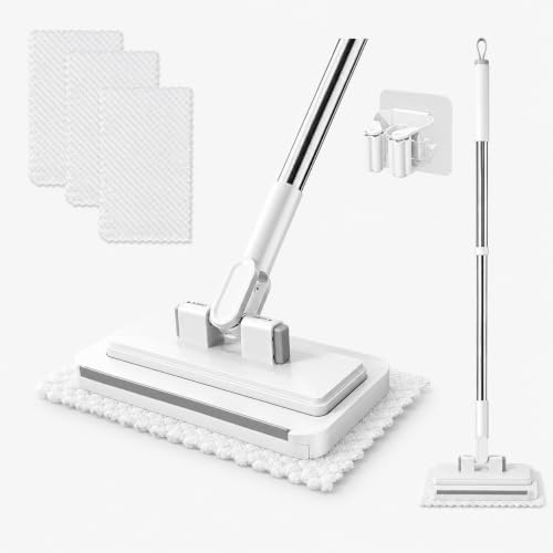 Hands-Free Mini Mop Set, Auto Clip Face Towel Clamp by Unknown