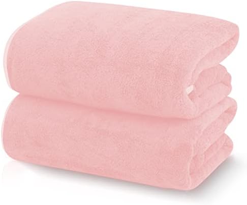 TENSTARS Silk Hemming Bath Towels by TENSTARS