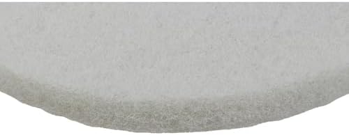 PRO SOURCE Floor Polishing Pads: 5 Pack, Fine White Polyester - Image 3