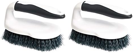 Amazon Basics All Purpose Rectangular Scrub Brush, Hard Bristle, Stiff Bristles by AmazonBasics