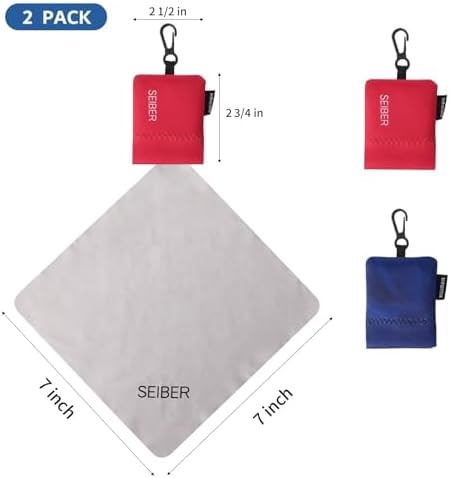 SEIBER Microfiber Eyeglass Cleaning Cloth - Image 3