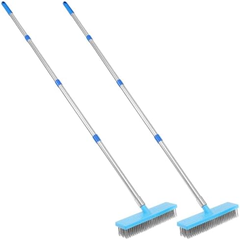 Deck Scrub Brush Stainless Steel Wire Floor Brush - Image 6